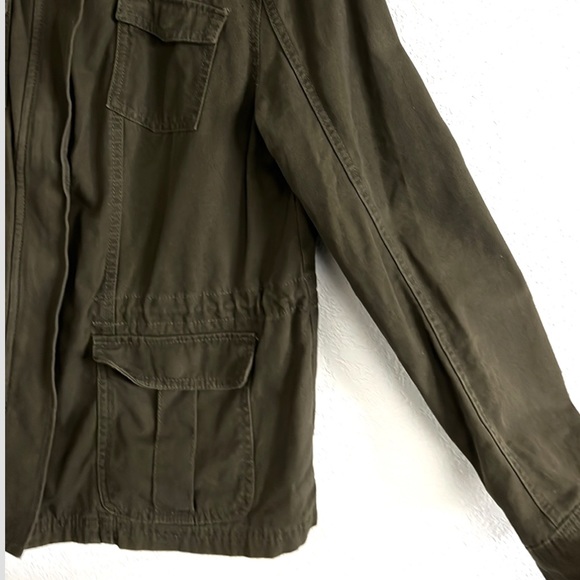 Utility jacket green size large - Picture 4 of 6